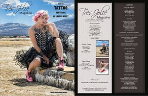HOTBD featured in Tres'  Jolie Magazine's 2015 "Tattoo Issue #8"