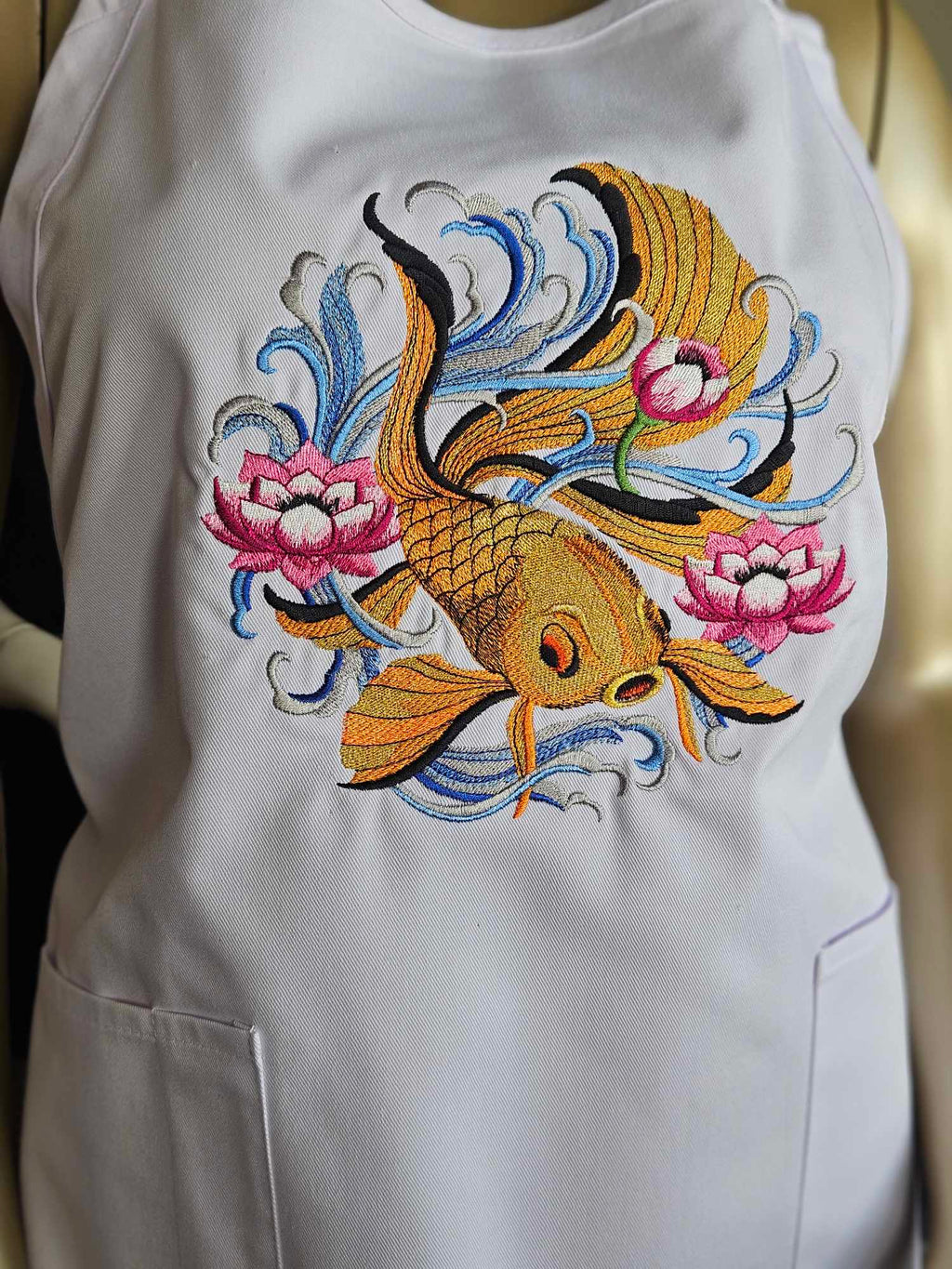 !! NEW !! Japanese Koi Fish Apron