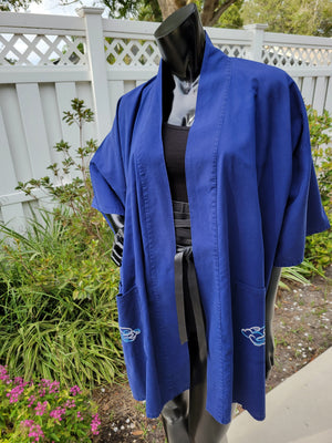Blue Dragon Kimono Robe