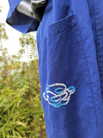 Blue Dragon Kimono Robe