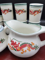 Mini Dragon Tea Set