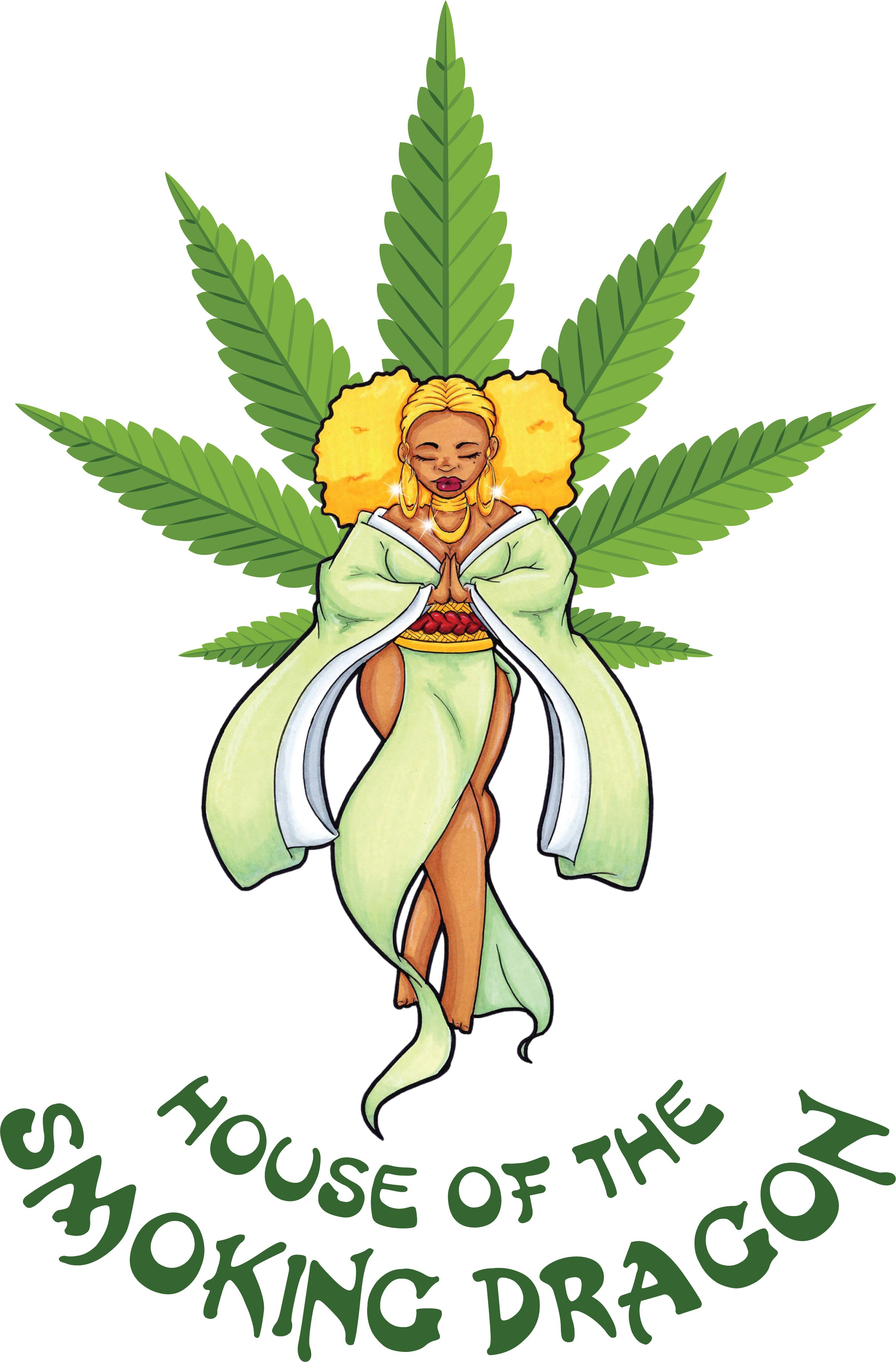 "Earth Geisha" Cannabis T-shirt