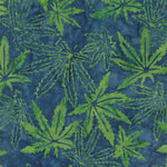 "Cannabis Leaf" Long Kimono
