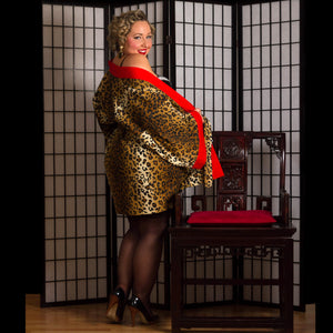 Custom Cheetah Kimono
