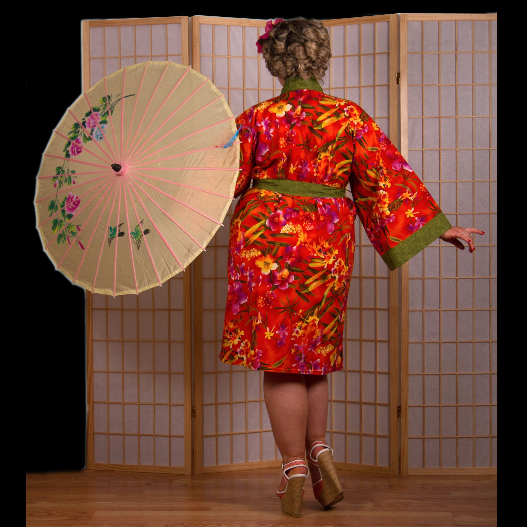 "Tropical Punch" Kimono