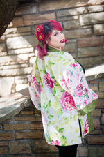 "Butterfly Garden" Kimono Coat
