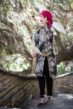 "Dark Palace" Kimono Coat