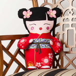 "Geisha Girl" Doll Pillow