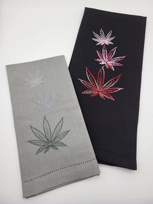 "Ombre Trio" Cannabis Towels