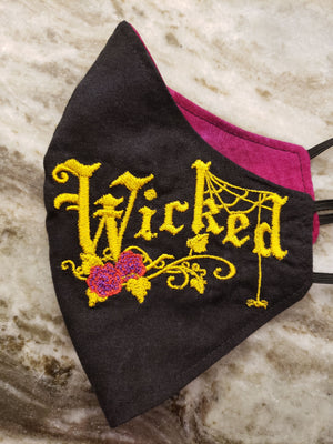"Wicked Rose" Face Masks