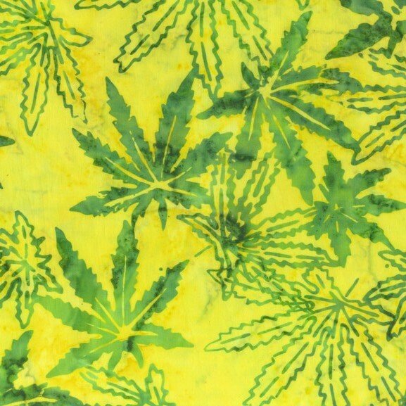 "Cannabis Leaf" Kimono Shrug