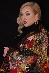 NEW!!! Patchwork Kimono Coat