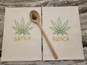 "Organic" Cannabis Flour Sack Towels